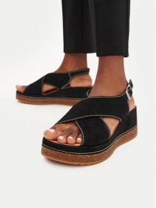 Clarks Sandały Kassanda Step 26177299 Czarny