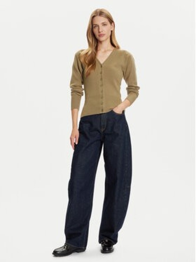 Vero Moda Kardigan Saba 10334777 Zielony Regular Fit