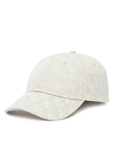 Calvin Klein Czapka z daszkiem Aop 6 Panel Baseball Cap LV04K5058G Beżowy