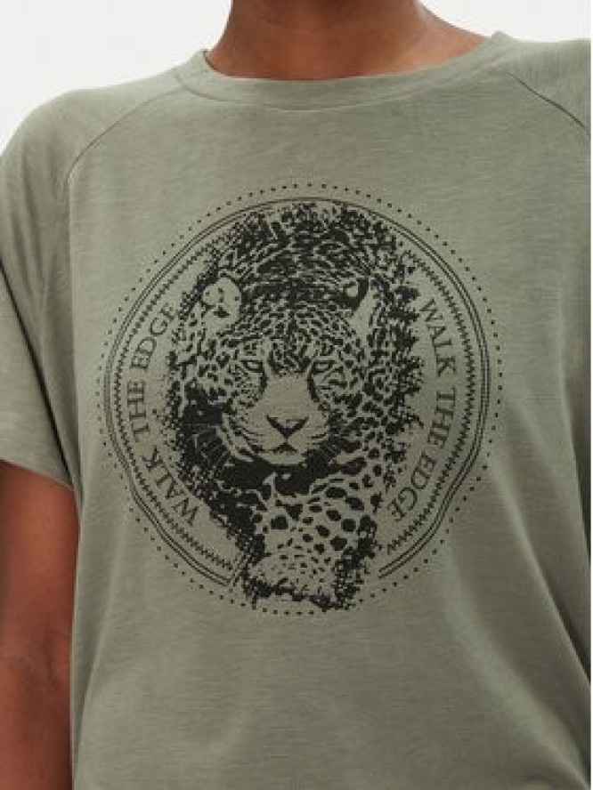 Fransa T-Shirt 20615456 Zielony Regular Fit