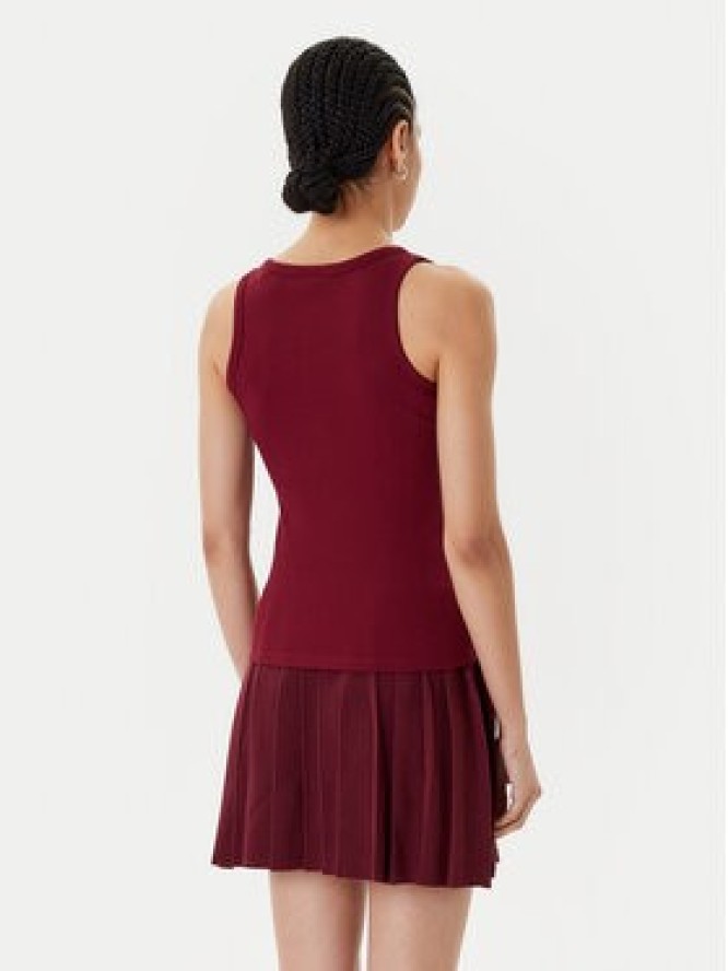 Guess Top V4YP06 K8RT2 Bordowy Regular Fit