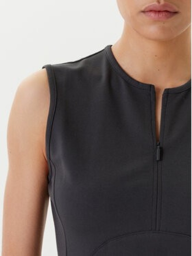 Calvin Klein Jeans Sukienka codzienna Punto Milano LV044C214G Szary Slim Fit