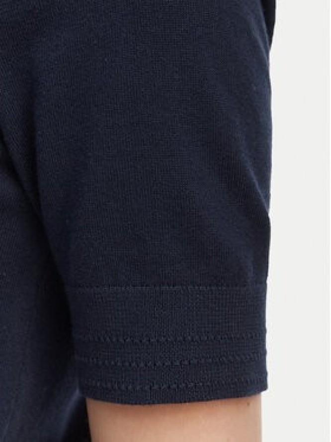 Tommy Hilfiger Sweter WW0WW49705 Granatowy Slim Fit