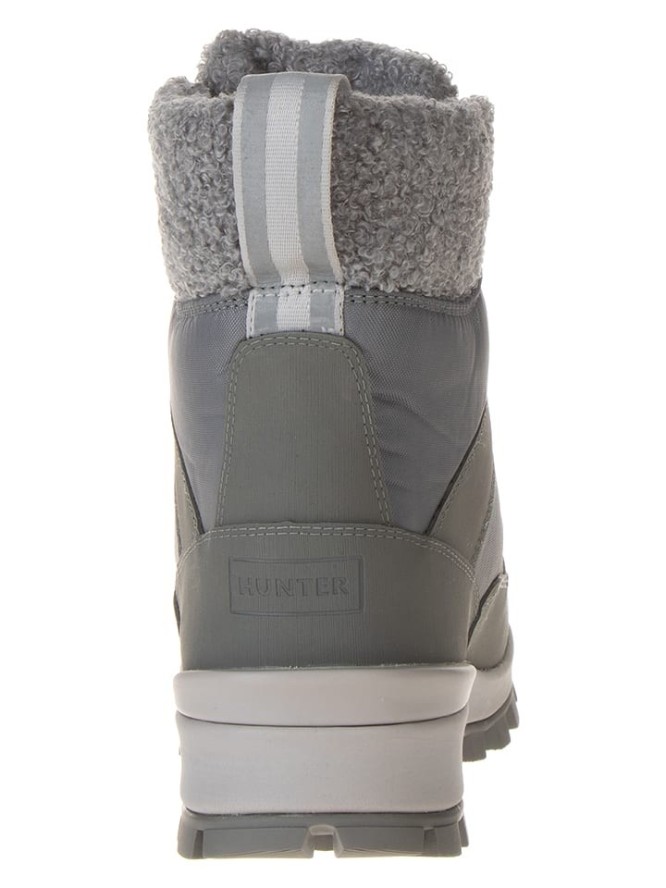 Hunter Botki w kolorze jasnoszarym rozmiar: 36