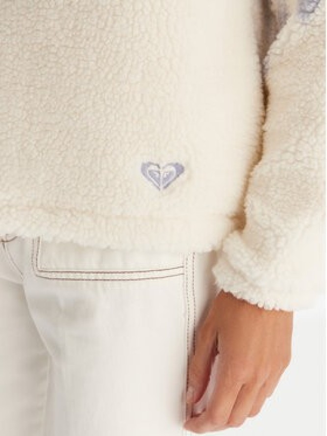 Roxy Polar Mountain Story ERJPF03228 Biały Regular Fit