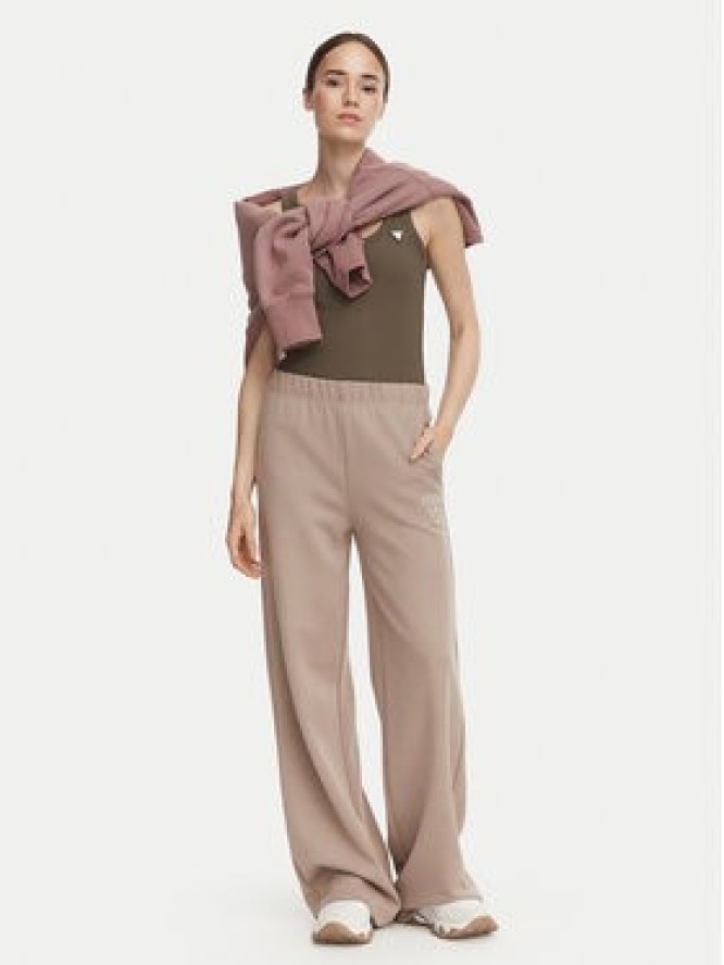Guess Top V4YP06 K8RT2 Khaki Slim Fit