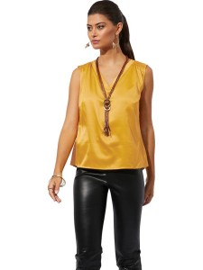 WITT WEIDEN Bluzka w kolorze musztardowym rozmiar: 52