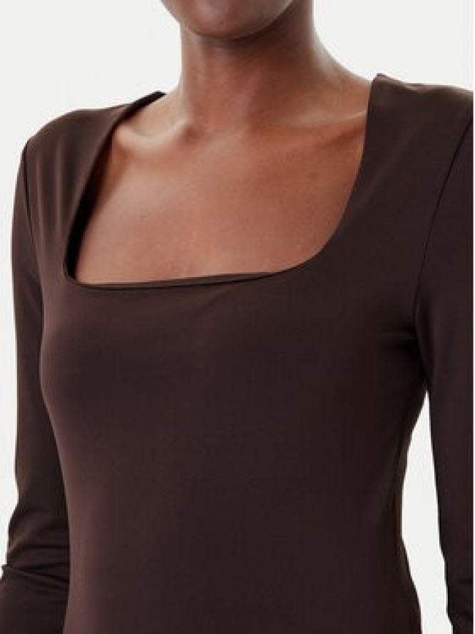 Vero Moda Bluzka Million 10334613 Brązowy Regular Fit