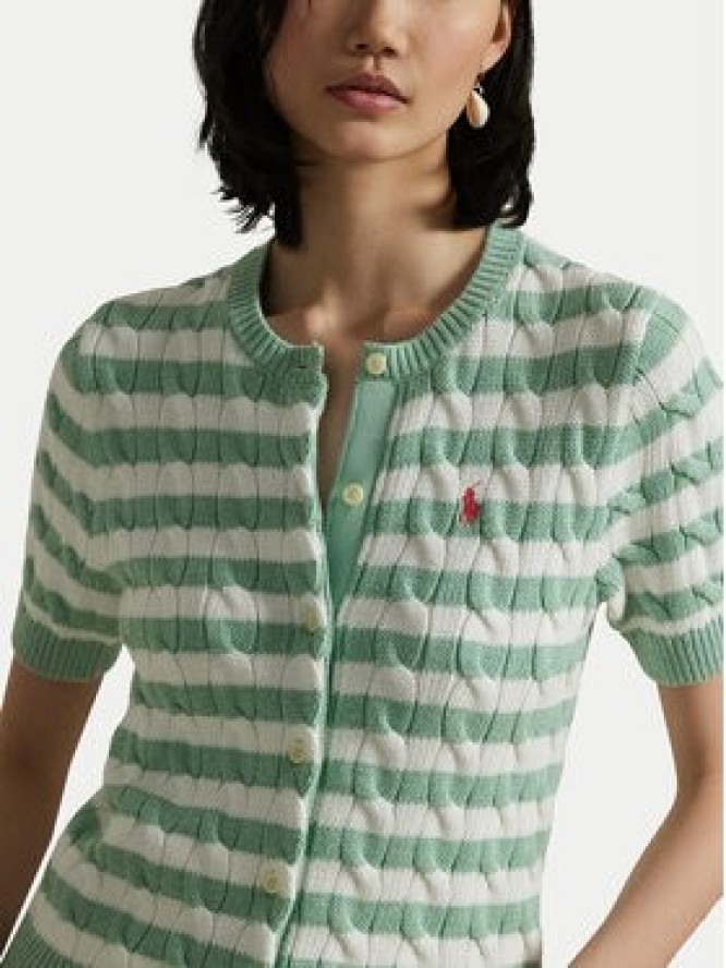 Polo Ralph Lauren Kardigan 211965757001 Zielony Slim Fit