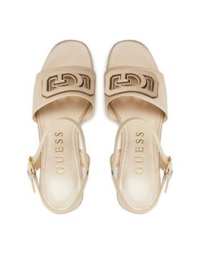 Guess Espadryle FLJFML LEA03 Beżowy