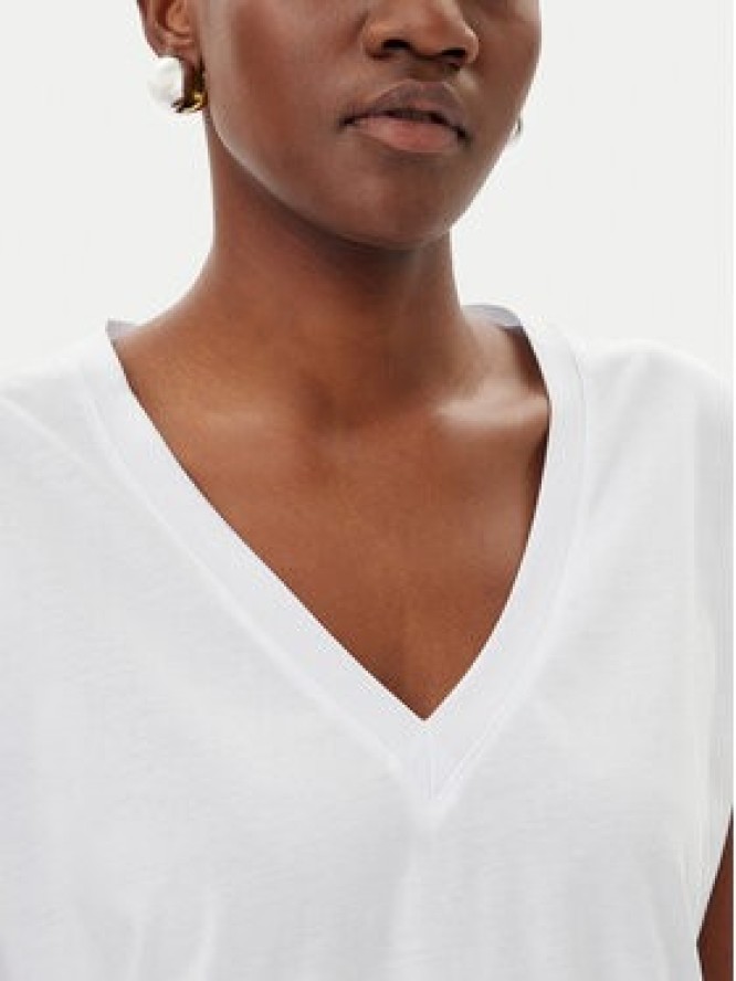 ViCOLO T-Shirt UD0003 Biały Regular Fit