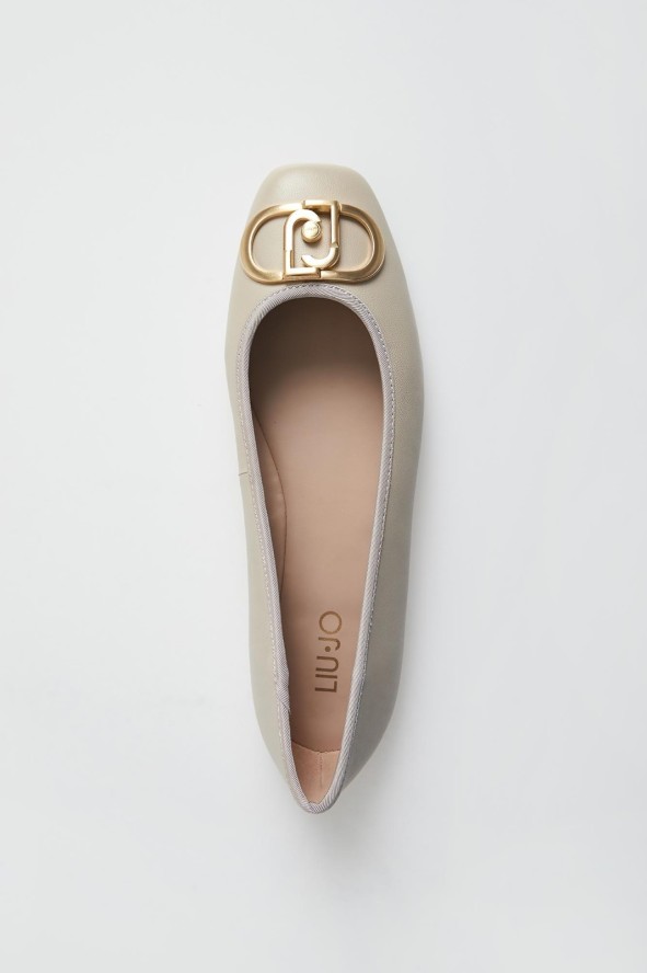 Baleriny skórzane LIU JO