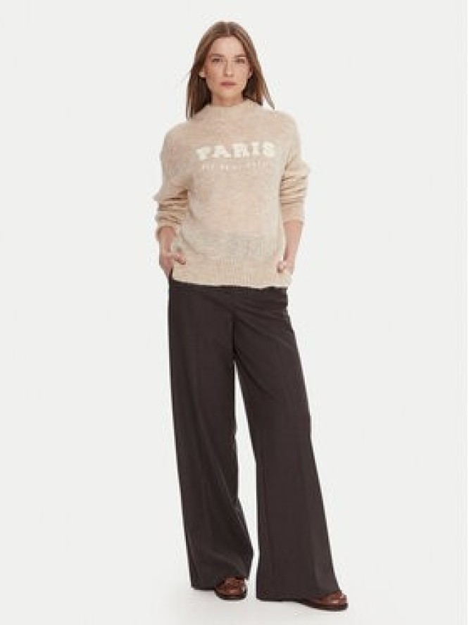 Kontatto Sweter 3M0915C Beżowy Regular Fit