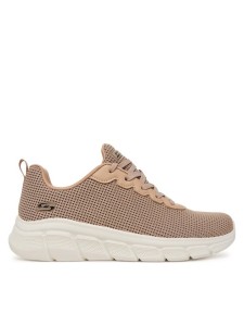Skechers Sneakersy Bobs B Flex-Visionary Essence 117346/TAN Brązowy