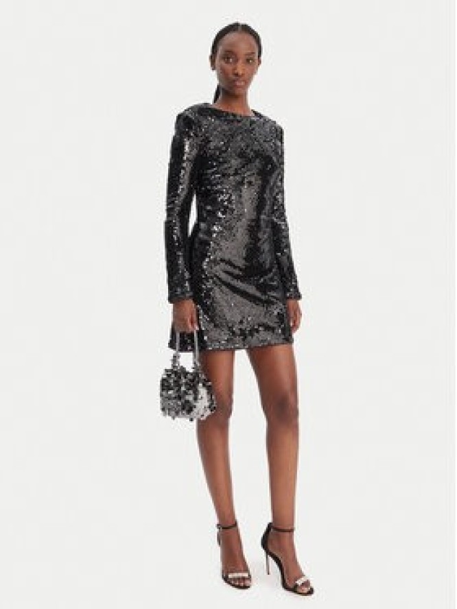 Guess Sukienka koktajlowa W6RK52 KD020 Czarny Regular Fit
