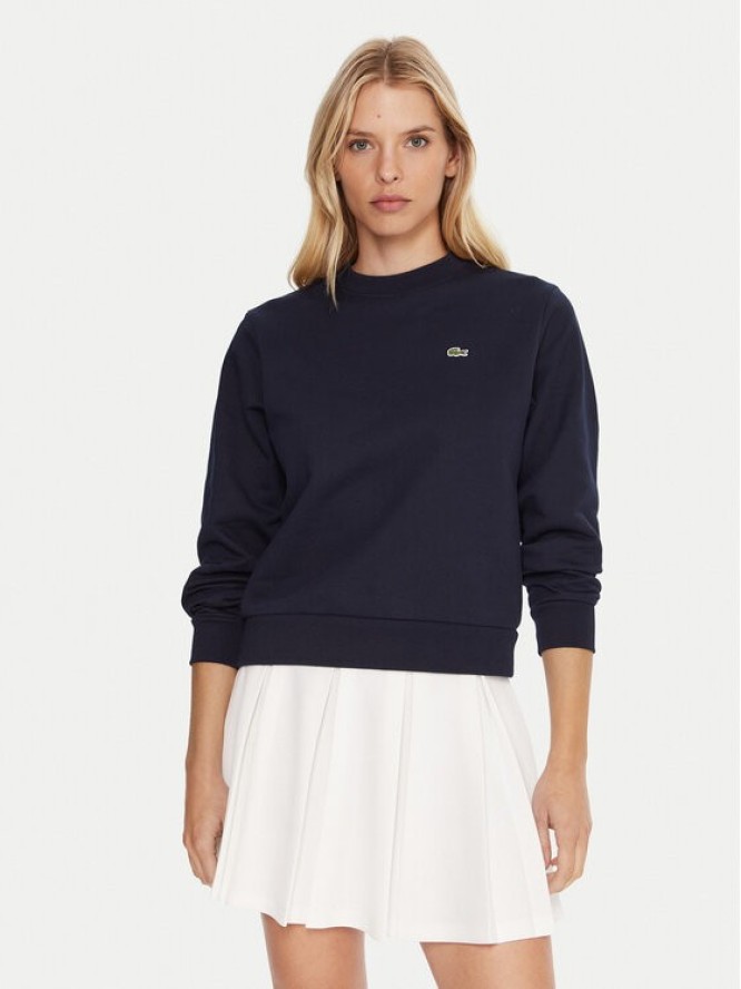 Lacoste Bluza SF5270 Granatowy Regular Fit
