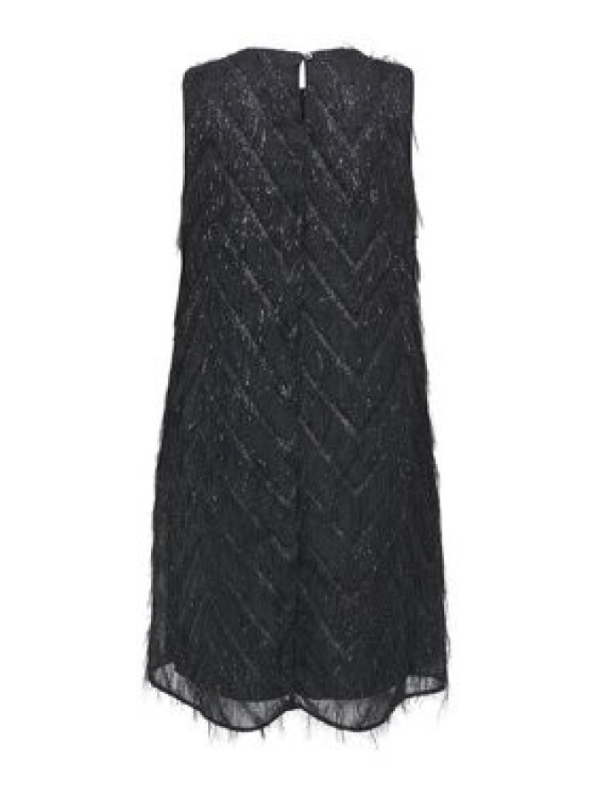ONLY Sukienka koktajlowa Faye 15358411 Czarny Loose Fit
