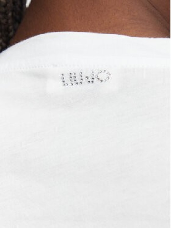 Liu Jo T-Shirt WF6324 J0088 Biały Regular Fit