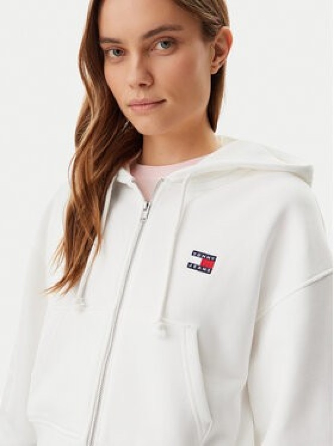 Tommy Jeans Bluza DW0DW21355 Biały Boxy Fit