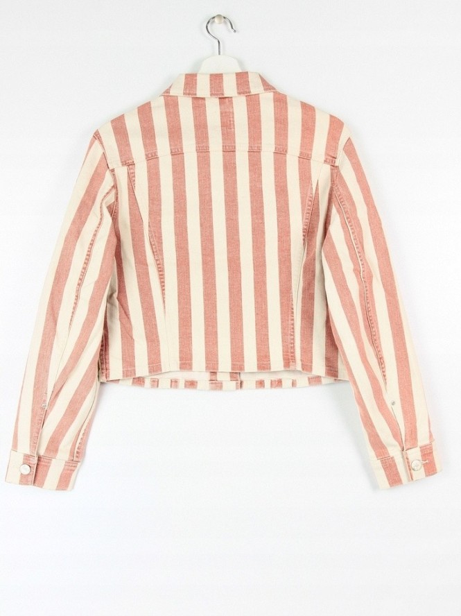 LEE CROPPED RIDER JACKET DAMSKA KURTKA JEANSOWA TERACOTTA L54CLIMG 112112762