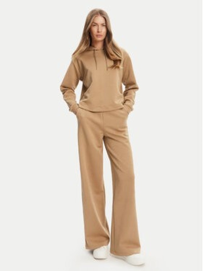 Guess Bluza V5YQ04 KBSL2 Beżowy Regular Fit