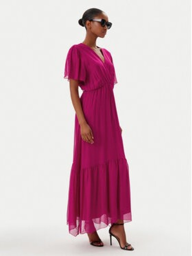 Haveone Sukienka letnia AFF-N006 Różowy Loose Fit