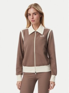 EA7 Emporio Armani Bluza 7W001328 AF25623 U6041 Brązowy Regular Fit