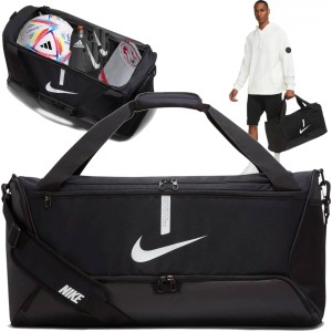 Torba sportowa Nike Academy Team na siłownię basen z wentylowaną kieszenią 60L