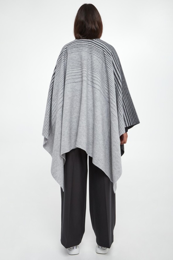 Ponczo damskie wełniane Brenta MM