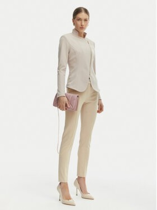 Rinascimento Spodnie materiałowe CFC0127865003 Beżowy Slim Fit
