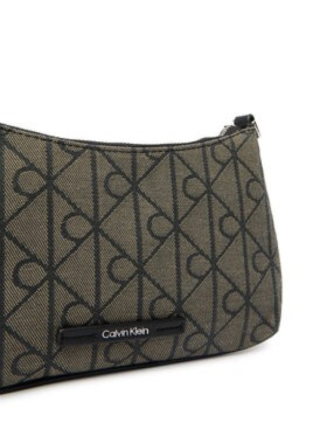 Calvin Klein Torebka Emblem Aop LV04F1164G Czarny