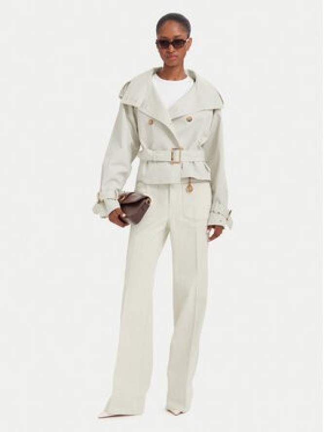MICHAEL Michael Kors Jeansy MT690ACLSA Kremowy Flared Leg