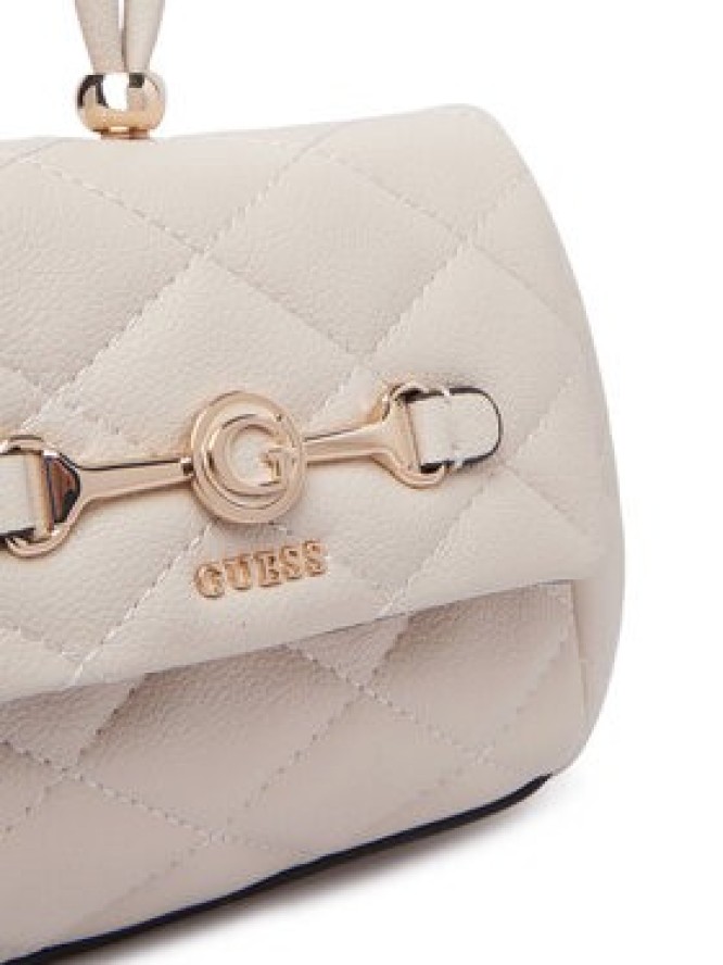 Guess Torebka Frances Mini HWQG22 41780 Kremowy