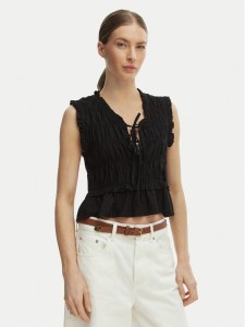 ONLY Bluzka Goa 15363693 Czarny Regular Fit