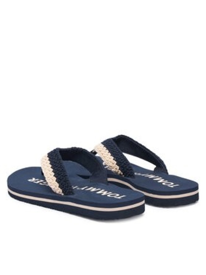 Tommy Hilfiger Japonki Crochet Summer FW0FW09417 Granatowy