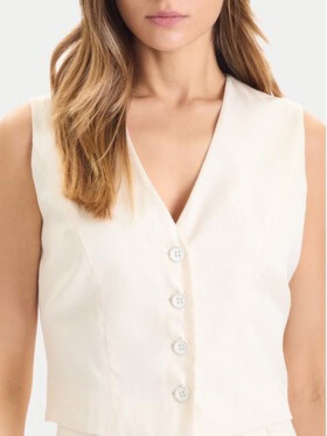 Guess Kamizelka W5YH51 WH5N2 Écru Regular Fit