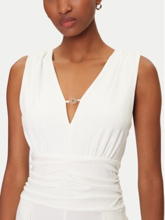 Rinascimento Kombinezon CFC0019930002 Biały Regular Fit