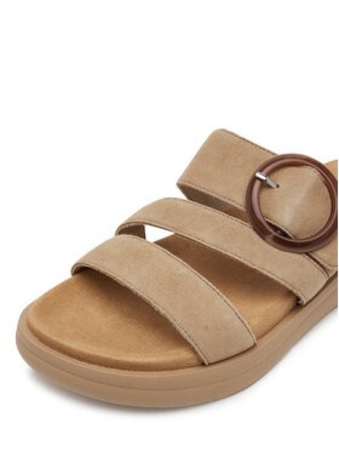 Remonte Klapki D2N53-62 Beżowy