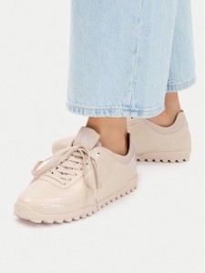 Calvin Klein Sneakersy Low Profile Run Mg Pol Mix Mat HW0HW03284 Beżowy
