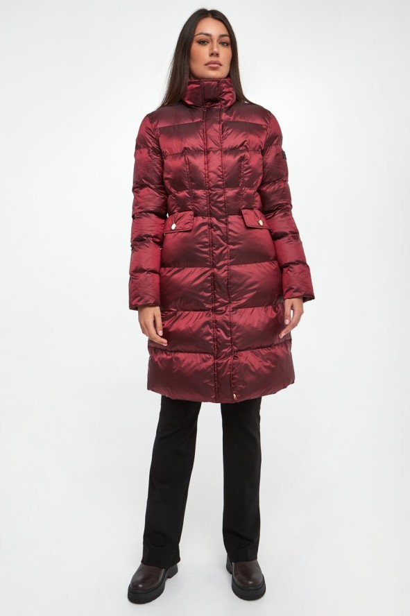 Płaszcz damski pikowany Usoa PINKO