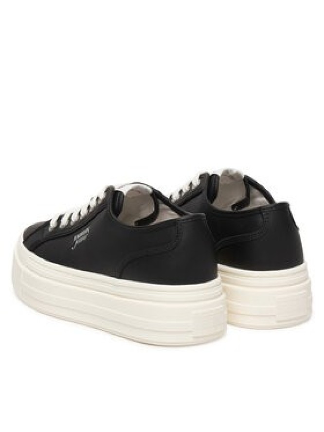Tommy Jeans Sneakersy Tjw Flatform Sneaker Ltr EN0EN02964 Czarny