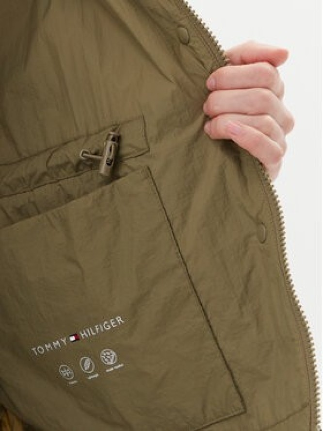 Tommy Hilfiger Wiatrówka WW0WW46444 Khaki Relaxed Fit