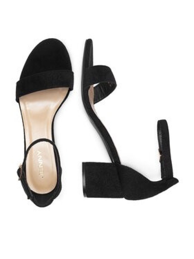 JENNY Sandały CEO-WS0730-06 Czarny