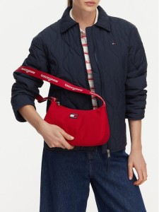 Tommy Jeans Torebka Tjw Ess Daily Shoulder Bag AW0AW18768 Czerwony