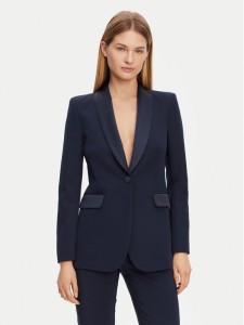 Rinascimento Marynarka CFC0123105003 Granatowy Regular Fit