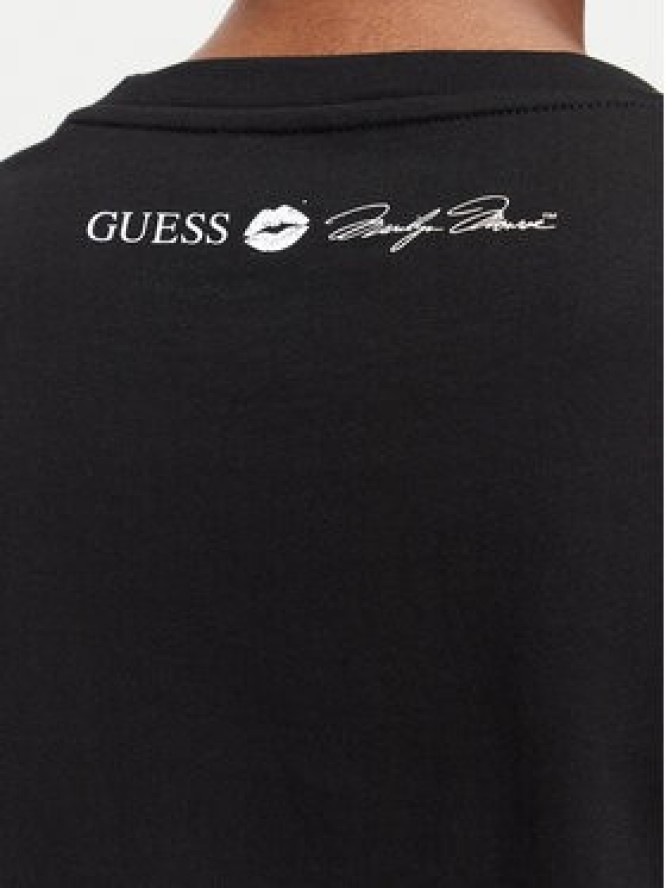 Guess T-Shirt W6YI66 K6715 Czarny Regular Fit