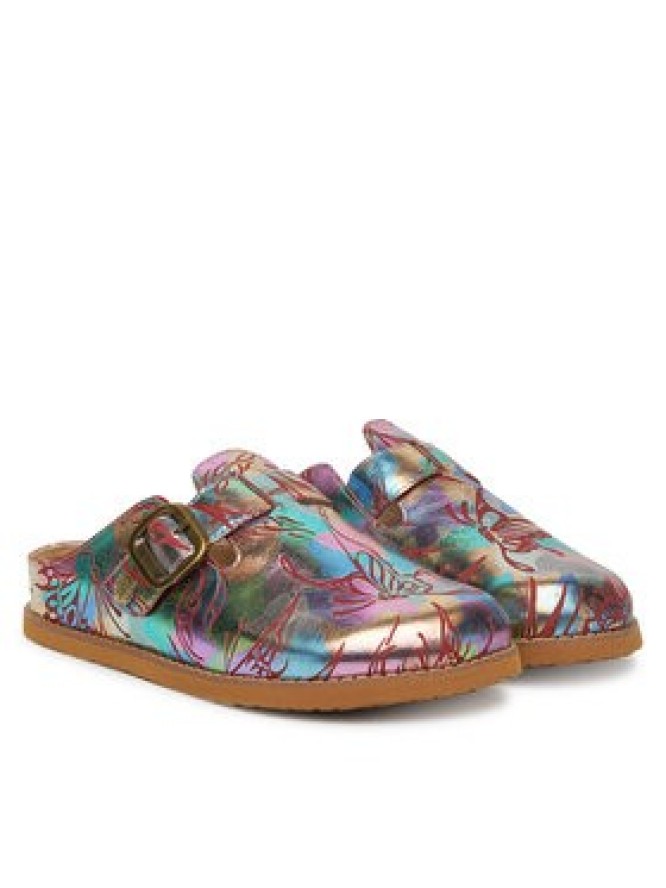 Laura Vita Klapki Brownieo 12 Srebrny