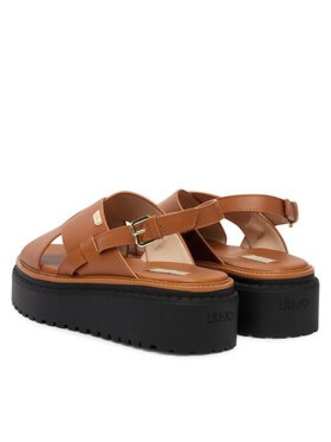 Liu Jo Sandały Bessie 02 SA6161 P0102 Brązowy