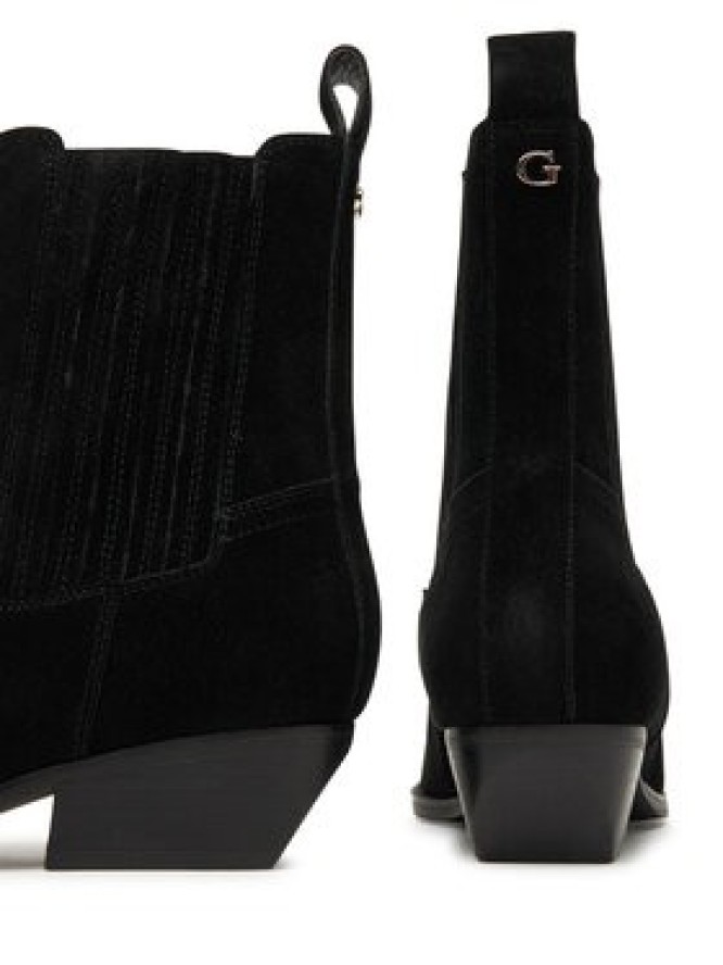 Guess Kowbojki FLTLN2 SUE10 Czarny