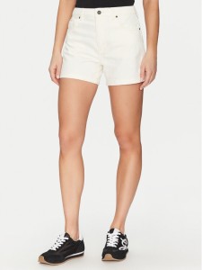 Guess Jeans Szorty materiałowe W5GD0S D5M62 Biały Regular Fit